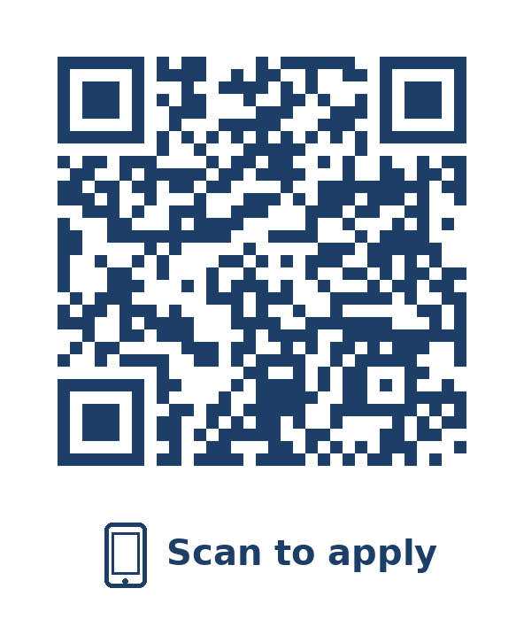 Scan to apply as a nurse or caregiver with Care Panda
